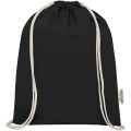 Oregon 140 g/m² GRS recycled cotton drawstring bag