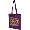 Madras Blend 140 g/m² GRS recycled cotton tote bag 7L
