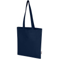 Madras Blend 140 g/m² GRS recycled cotton tote bag 7L