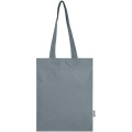 Madras Blend 140 g/m² GRS recycled cotton tote bag 7L