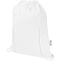 Oregon Blend 140 g/m² GRS recycled drawstring bag 5L