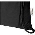 Oregon Blend 140 g/m² GRS recycled drawstring bag 5L
