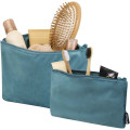 Swift GRS recycled velvet toiletry bag set