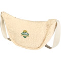 Bear GRS recycled sherpa crossbody bag 3L