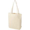 Odisha 180 g/m² OCS organic wide bottom tote bag 11L