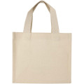 Odessa 220 g/m² GRS recycled cotton mini gusset tote bag 9L