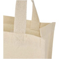 Odessa 220 g/m² GRS recycled cotton mini gusset tote bag 9L