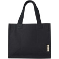 Odessa 220 g/m² GRS recycled cotton mini gusset tote bag 9L