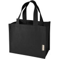 Odessa 220 g/m² GRS recycled cotton mini gusset tote bag 9L