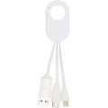 Troop 4-in-1 recycled plastic charging cable