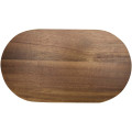 Edge acacia wood serving tray