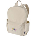 Recanvas 15.6” GRS recycled city backpack 16L