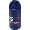 Baseline 500 ml recycled sport bottle with flip lid