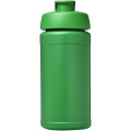 Baseline 500 ml recycled sport bottle with flip lid