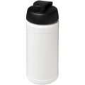 Baseline 500 ml recycled sport bottle with flip lid