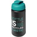 Baseline 500 ml recycled sport bottle with flip lid