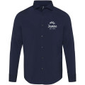 Carnelian poplin men's shirt