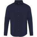 Carnelian poplin men's shirt