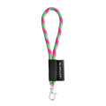 SET Lanyard TUBE Short (Ø 7 mm) with Hook Trigger Snap 9 mm