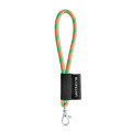 SET Lanyard TUBE Short (Ø 7 mm) with Hook Trigger Snap 9 mm