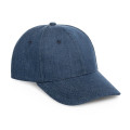 PHOEBE. Denim, cotton and polyester cap (300 g/m²)