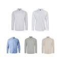 VL PRITHVI MAN. Men's Oxford shirt (180 g/m²) in cotton (50%), polyester (45%) and elastane (5%)