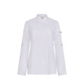VL THOTH. Women's kitchen jacket (190 g/m²) made from cotton (35%) and recycled polyester (65%)
