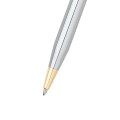 Cross Classic Century® Medalist® Chrome with 23KT Gold Plated Appointments Ballpoint Pen  (Blue Ink)