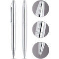 Cross Calais™ Polished Chrome with Polished Chrome Appointments Ballpoint Pen  (Blue Ink)