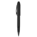 Peerless™ Polished Black PVD Engraved Diamond Pattern with Black PVD Appointments and Swarovski Crystal Rollerball Pen (Blue Ink)