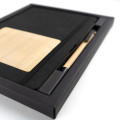 rPET and Bamboo Notebook with Pen Gift Sets