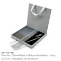 Premium Office Gift Set with Ribbon Handle Box