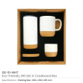 Cork Drinkware Gift Sets in a Cardboard Gift Box GS-10