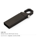 Metal Hook USB Flash Drives