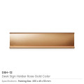 Aluminum Desk Sign Holders