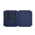 SOLAIS - Santhome Recycled 10000 mAh Power Bank with 15W Magsafe Smart A5 Organizer - Navy Blue 