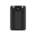 SOLARO - @memorii 10000 mAh All-in-One Wireless Powerbank - Black