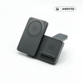ARGENE - @memorii Magfold 3 in 1 Wireless Charger Stand - Metallic Grey