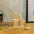 BIRCH - Wood Balancing Rocks Game with Pouch