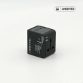 SERRI AC - Giftology Travel Adapter with Type C Compatibility - Black 