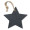 SLATESTAR Slate xmas hanger star
