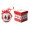 SNOWY Christmas bauble in gift box