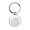 EURING Metal key ring with token