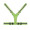 ROUNDVISIBLE Reflective body belt with LED