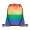 BOW Rainbow RPET drawstring bag