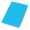 VINICA - eco-neutral A5 Notebook - Aqua Blue
