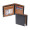 NIORT - Men's Billfold PU wallet with flip pocket