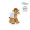eco-neutral® GRS Recycled Camel Plush Toy (EN71 tested) - 25cms