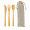 MEOLO - eco-neutral Bamboo Cutlery set