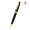 Cross Bailey Light™ Polished Black Resin and Gold Tone Ballpoint Pen (Blue Ink)